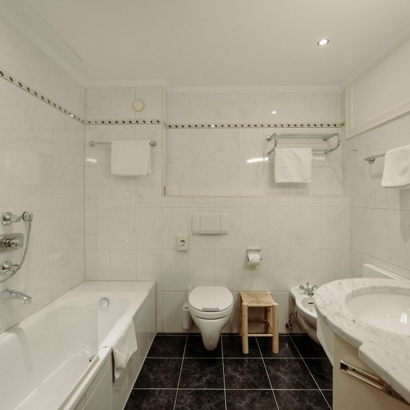 Bad im Doppelzimmer Ellmau